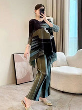 Truly Pleated Asymmetric 2-Piece